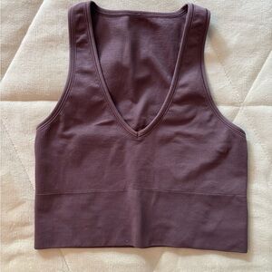 Athleta Aurora Ribbed Cropped Tank